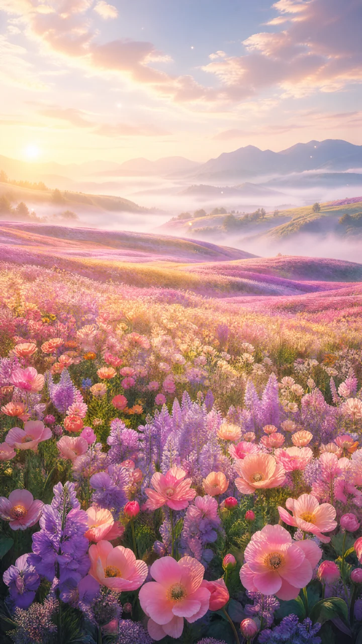 花海世界手机壁纸