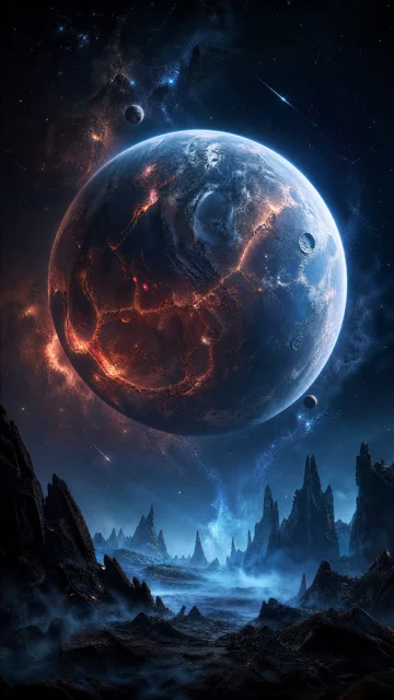 外星星球奇幻宇宙手机壁纸