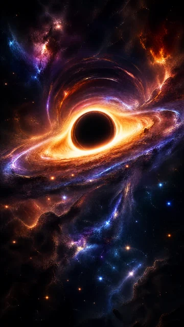 黑洞奇观宇宙手机壁纸