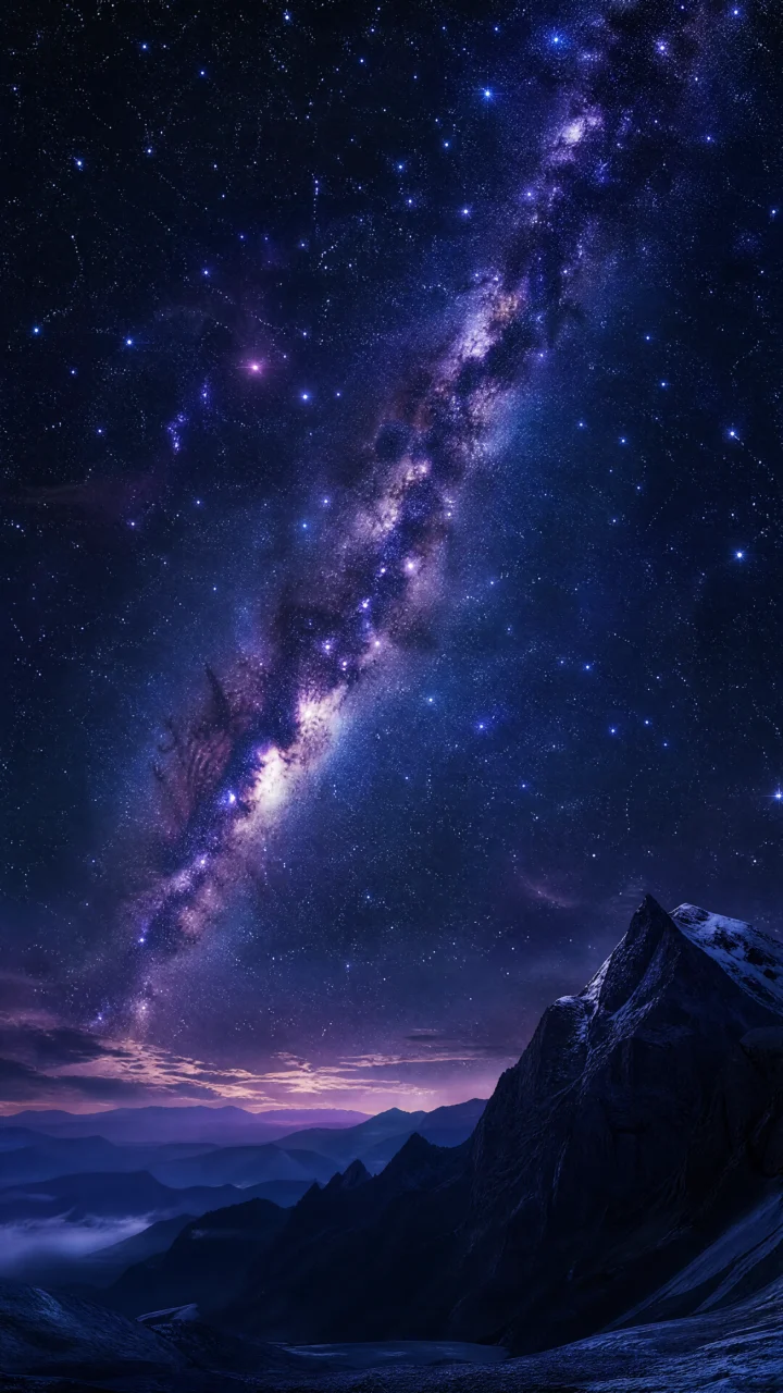 梦幻银河系手机壁纸