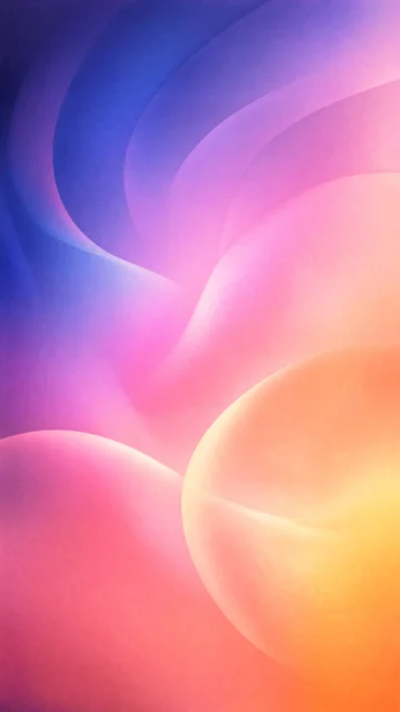 梦幻柔光渐变背景手机壁纸