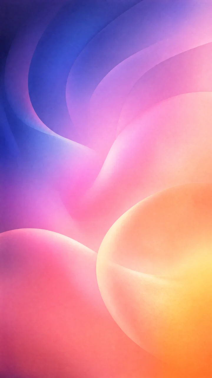 梦幻柔光渐变背景手机壁纸