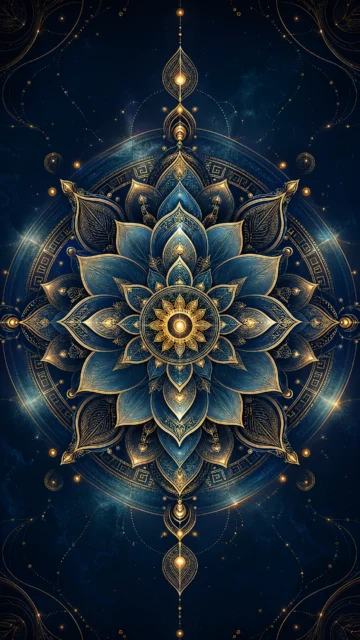曼陀罗图腾手机壁纸