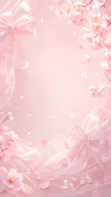 粉色少女风梦幻手机壁纸
