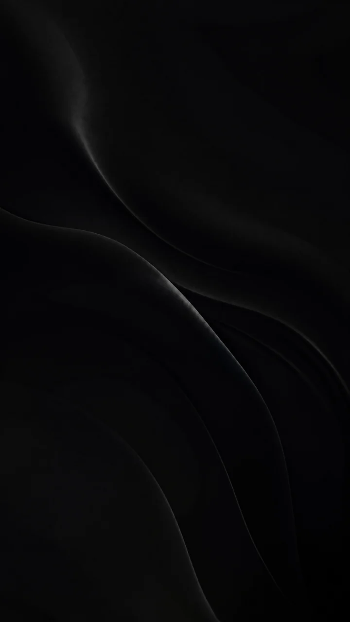 纯黑背景极简手机壁纸
