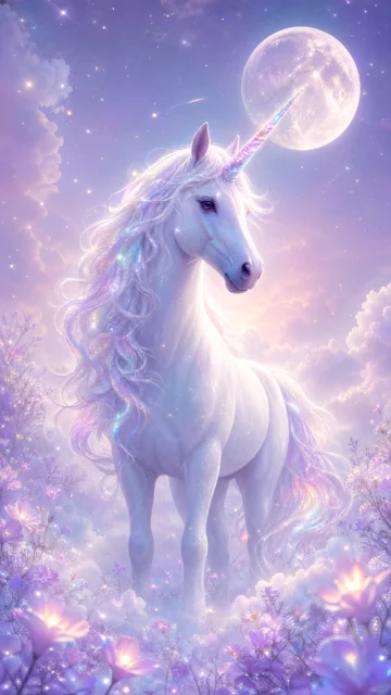 梦幻独角兽手机壁纸