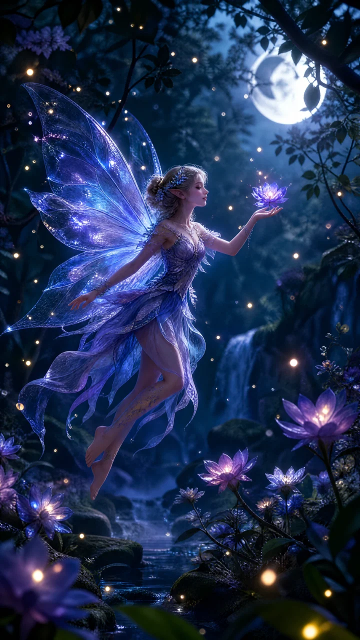 梦幻魔法精灵手机壁纸
