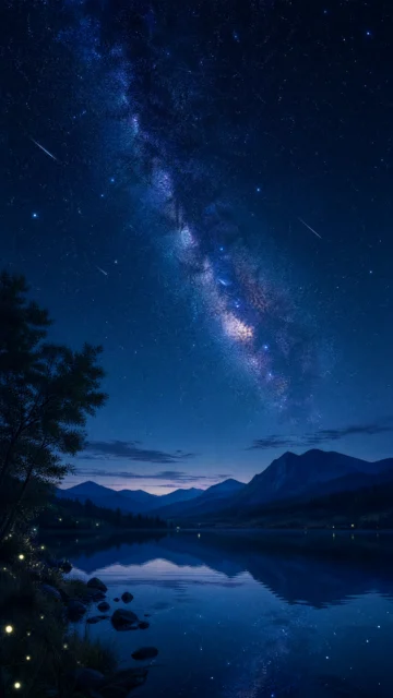 夏夜星空手机壁纸