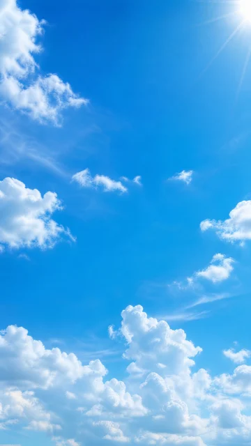 晴空蓝天手机壁纸