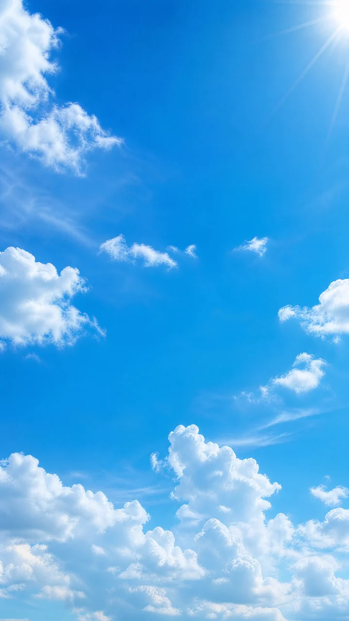 晴空蓝天手机壁纸