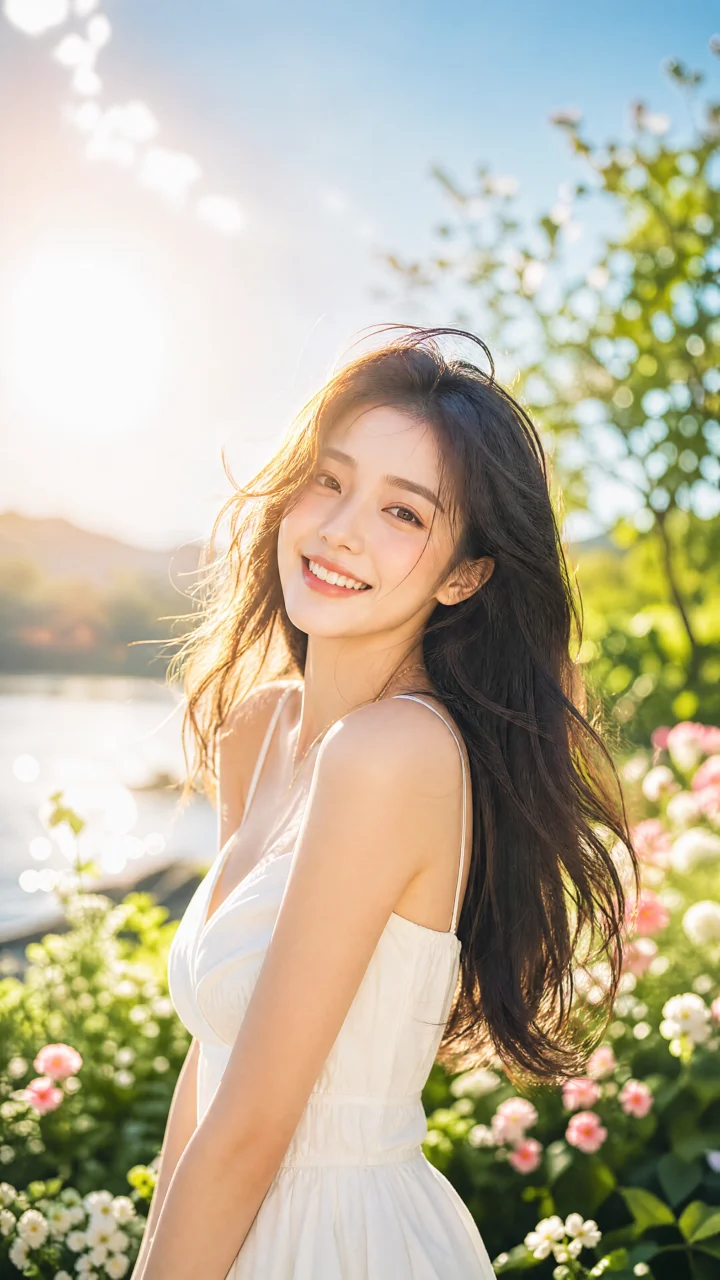 元气美女清新手机壁纸