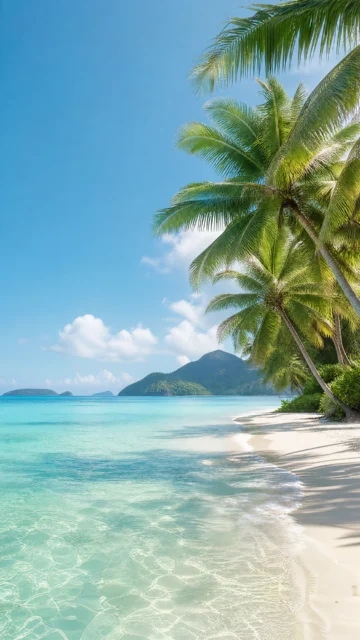 海岛度假清新手机壁纸