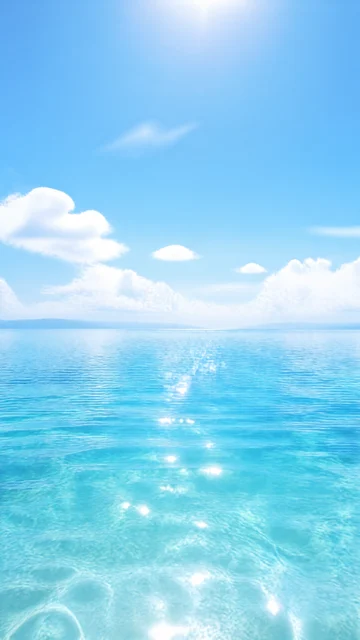 蓝天碧海清新手机壁纸