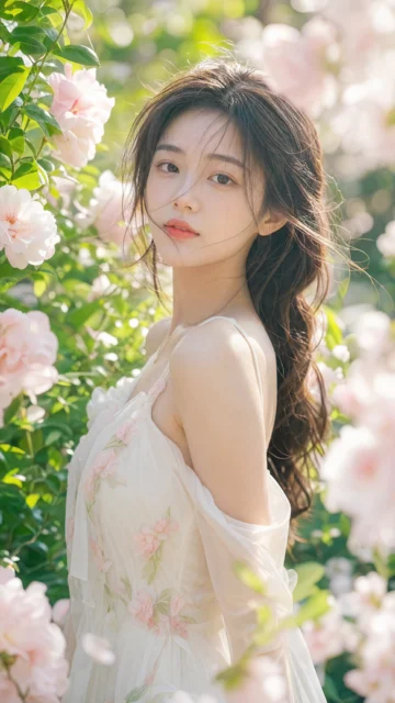 花间写真清新唯美手机壁纸