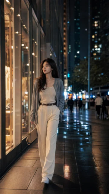 都市街拍女孩手机壁纸