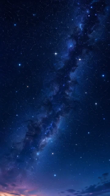 星光夜幕手机壁纸