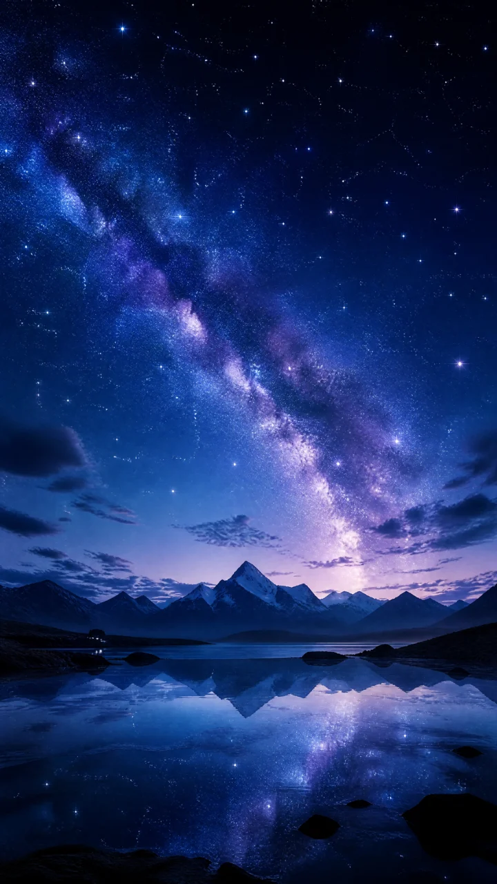 梦幻星空手机壁纸