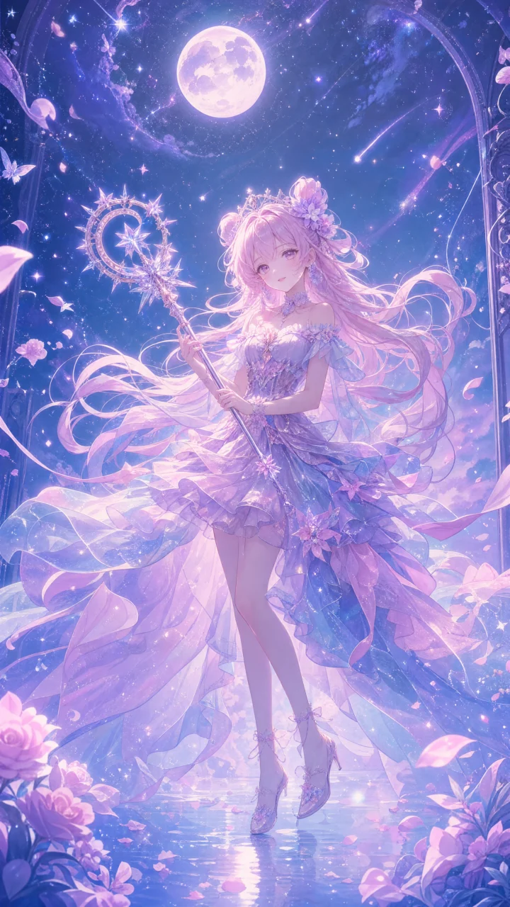 星辉梦境魔法女孩手机壁纸