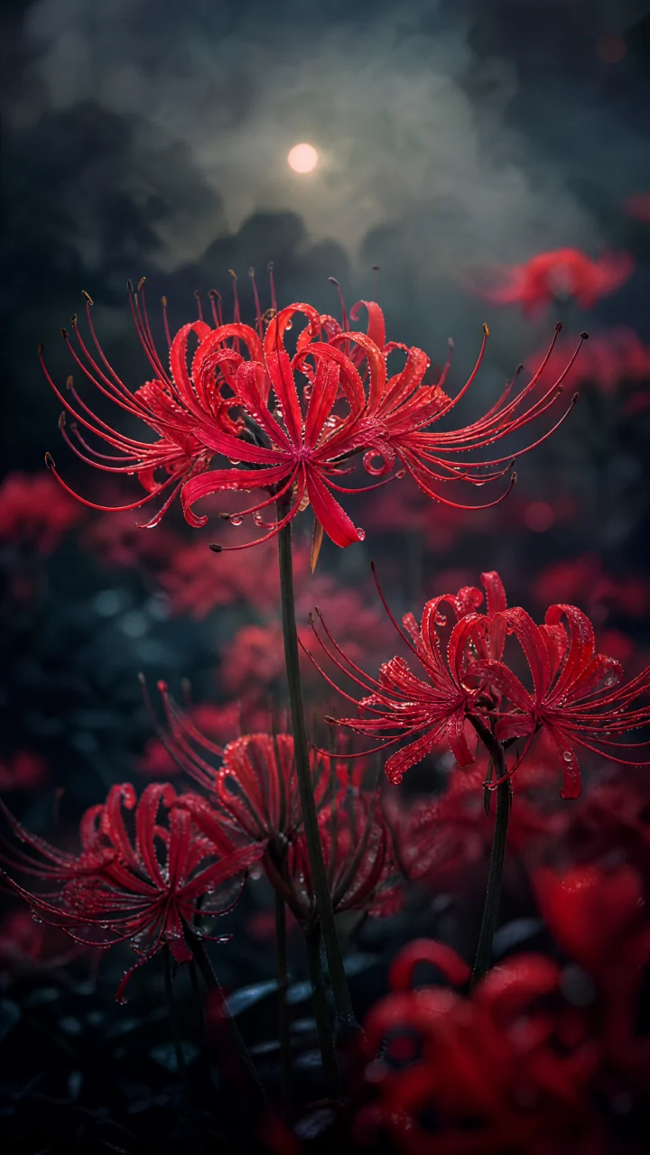 彼岸花幽红手机壁纸