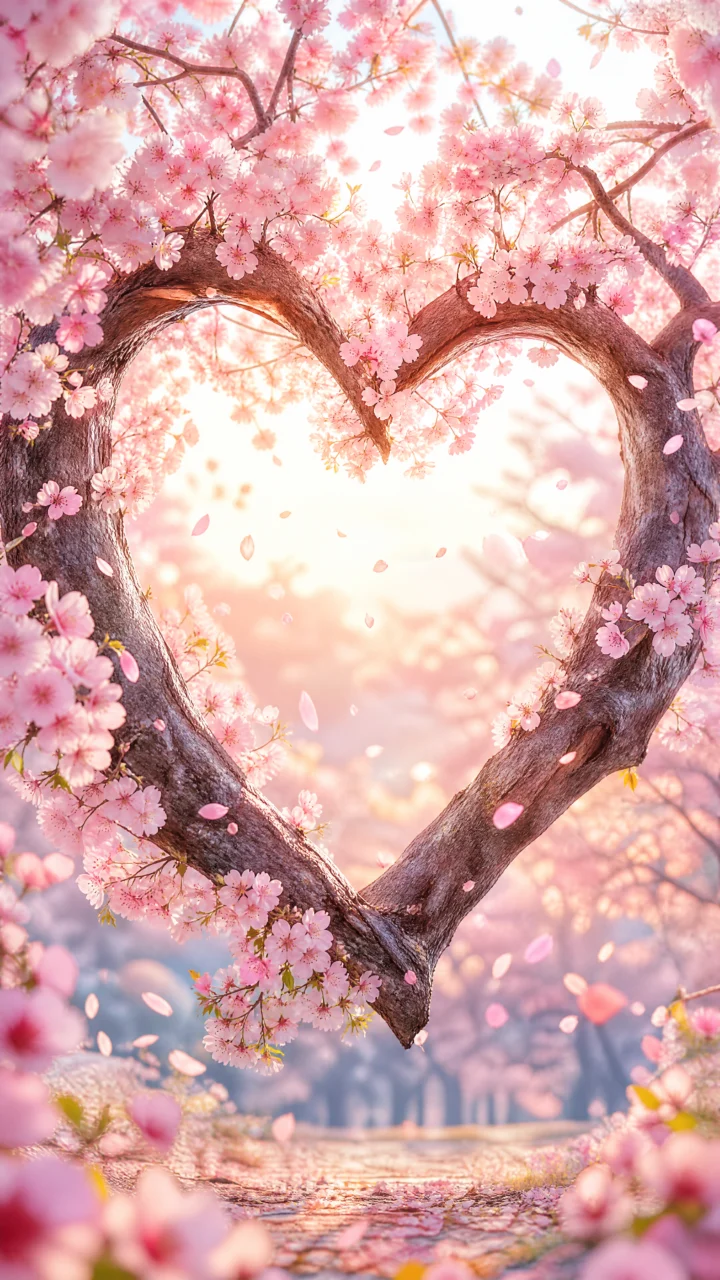 樱花之恋手机壁纸