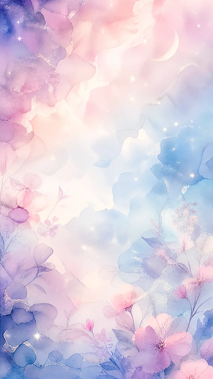 梦幻水彩手机壁纸