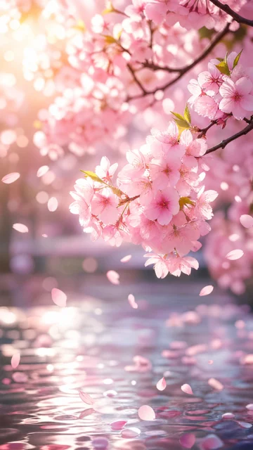 浪漫樱花手机壁纸