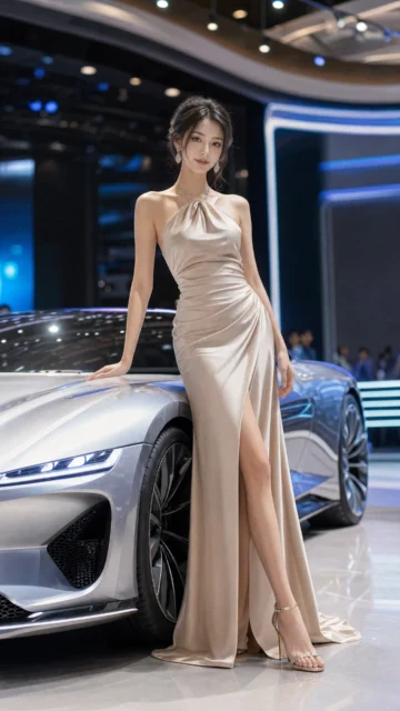 车展女神手机壁纸