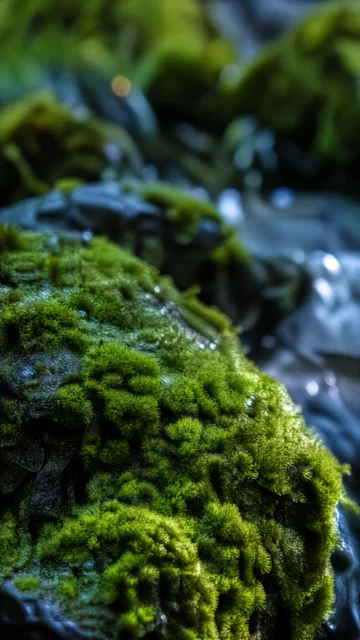 苔藓微光手机壁纸
