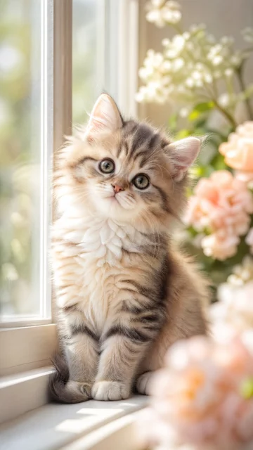 治愈系小猫咪手机壁纸