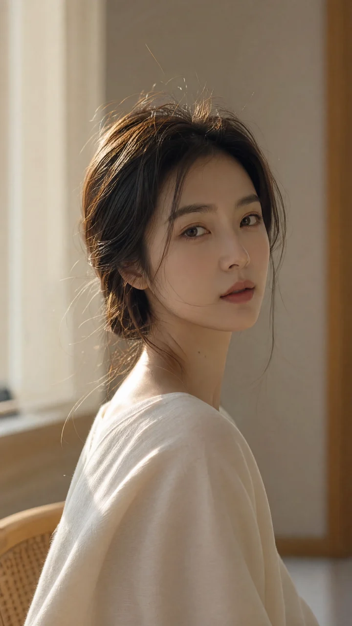 柔光人像摄影手机壁纸