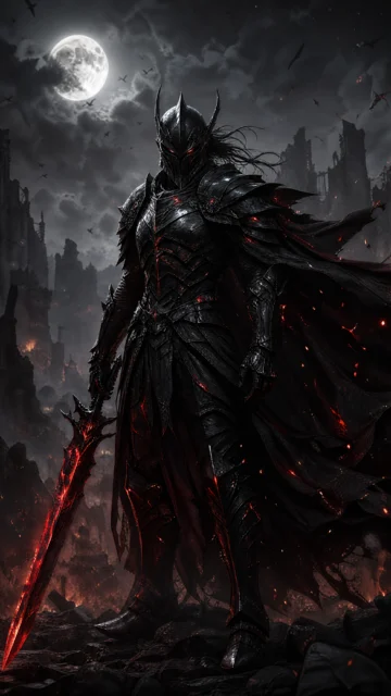 暗黑武士手机壁纸