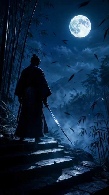 月夜刀影手机壁纸
