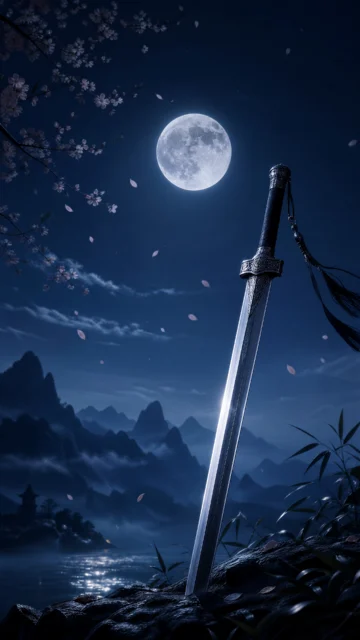 月夜刀影手机壁纸