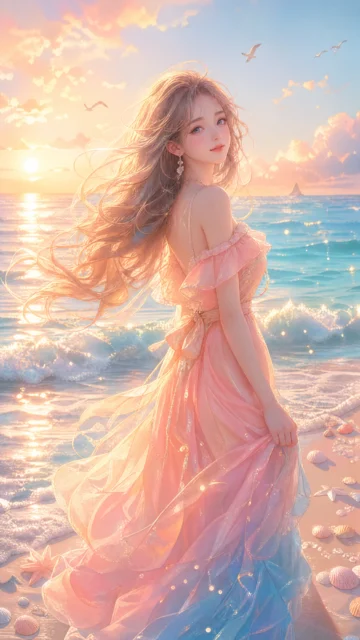 珊迪海岸梦境手机壁纸
