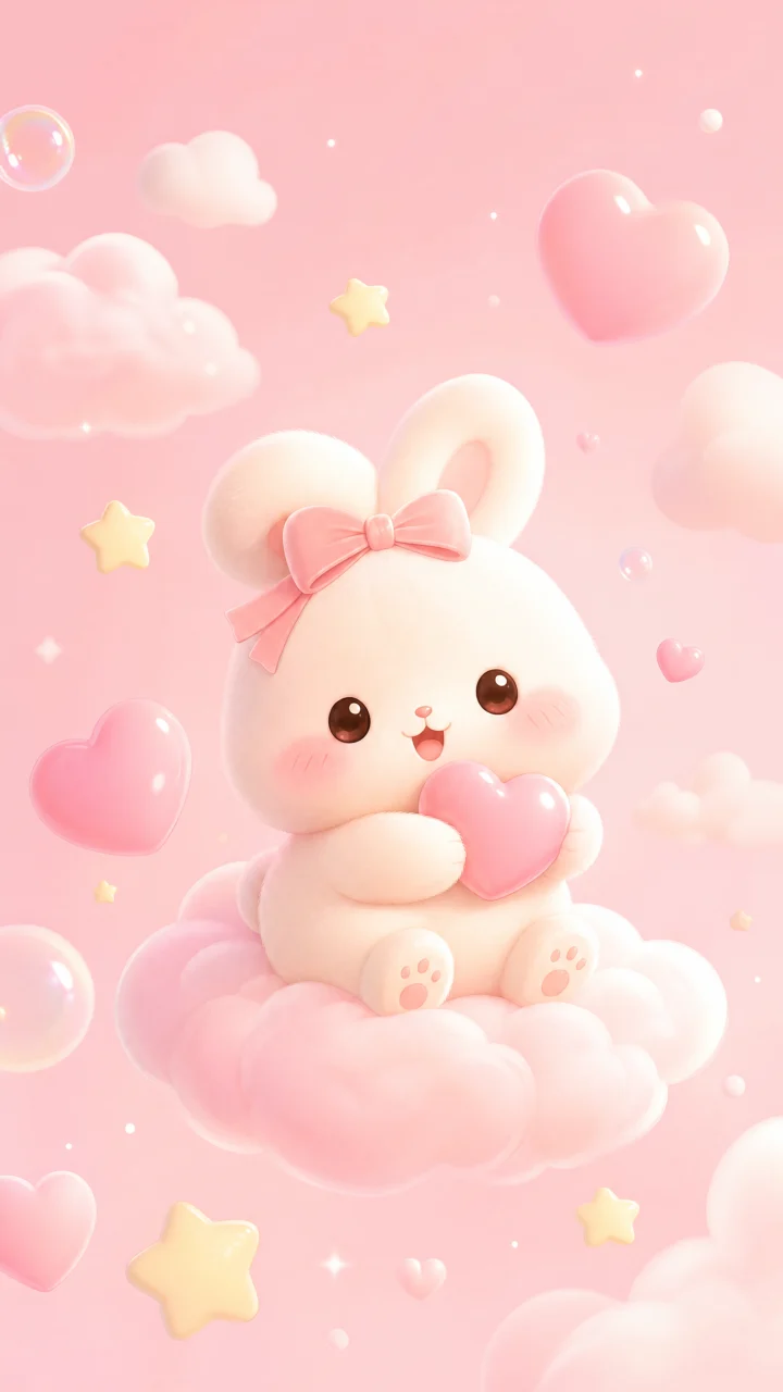 可爱卡通治愈系手机壁纸