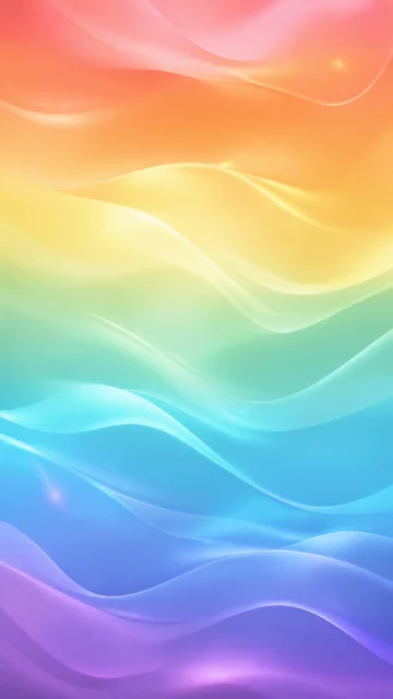 彩虹渐变手机壁纸