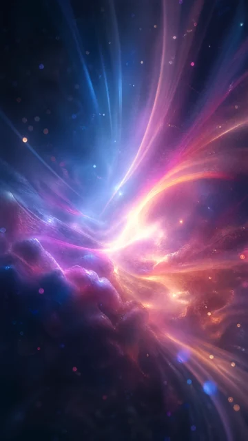 梦幻光束手机壁纸