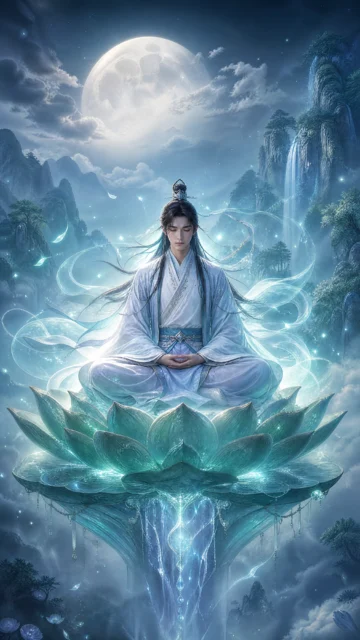 灵气修炼仙境手机壁纸