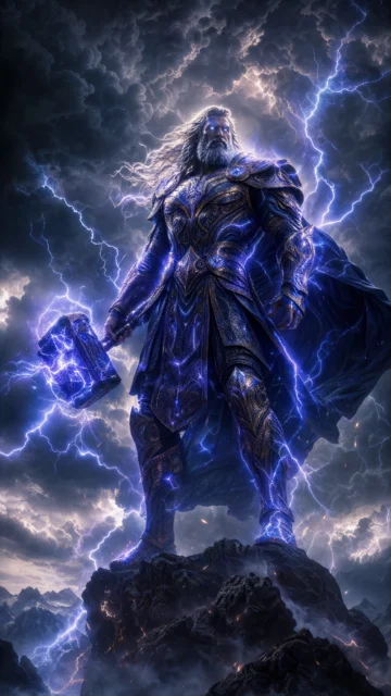 雷神风暴之巅手机壁纸