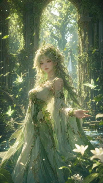 草神森灵之光手机壁纸