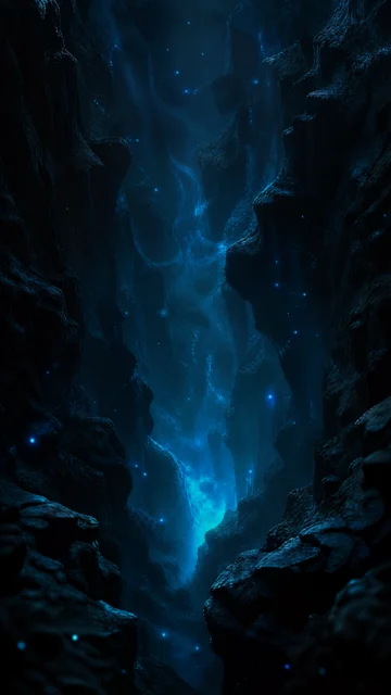 深渊幽光手机壁纸