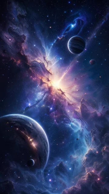 梦幻宇宙星云手机壁纸