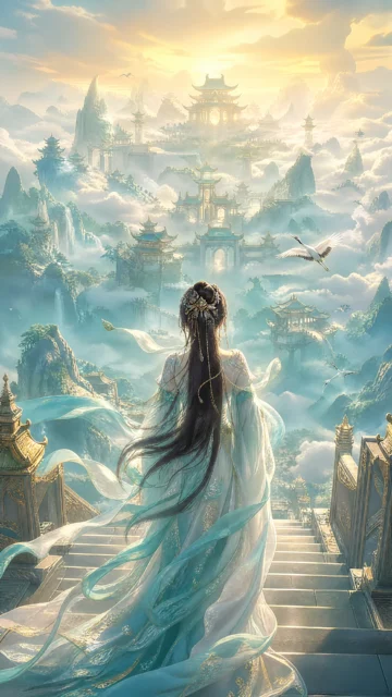 国风幻想仙境手机壁纸