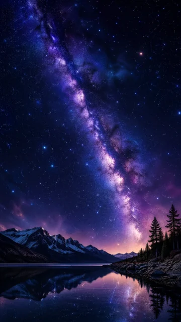 梦幻银河星空手机壁纸