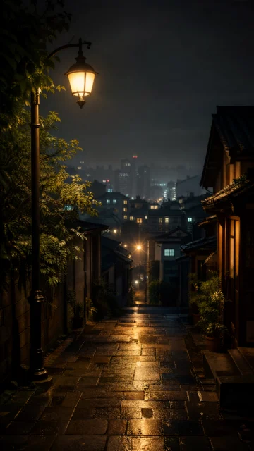 巷口微光