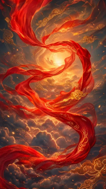 哪吒混天绫神话手机壁纸