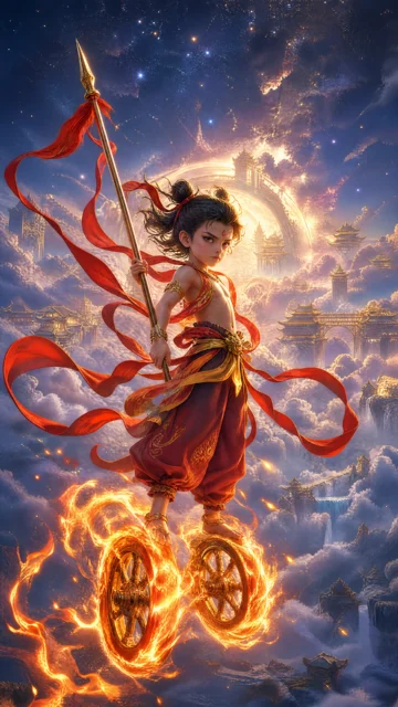 哪吒幻想神话手机壁纸