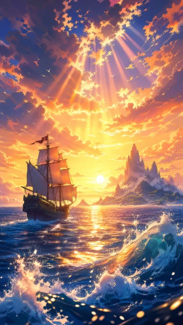 海贼王热血航海手机壁纸