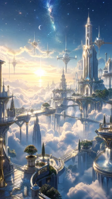 新世界晨光幻想手机壁纸