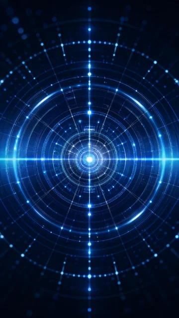 同步率科技共振手机壁纸